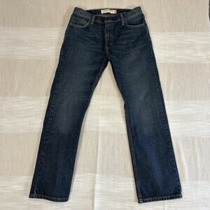 Levi's Men's 505 Straight Fit 30x30 Jeans Medium Blue Wash Zip Fly Denim